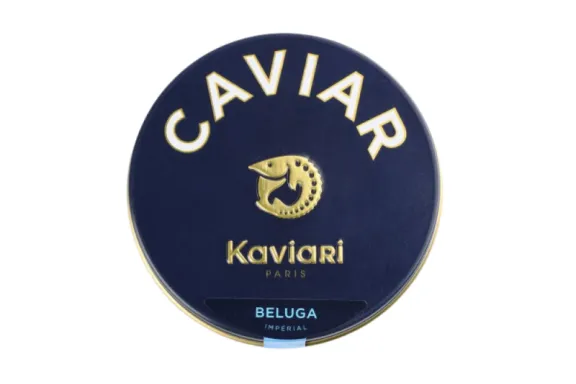 Caviar Beluga Impérial KAVIARI X 125 grs